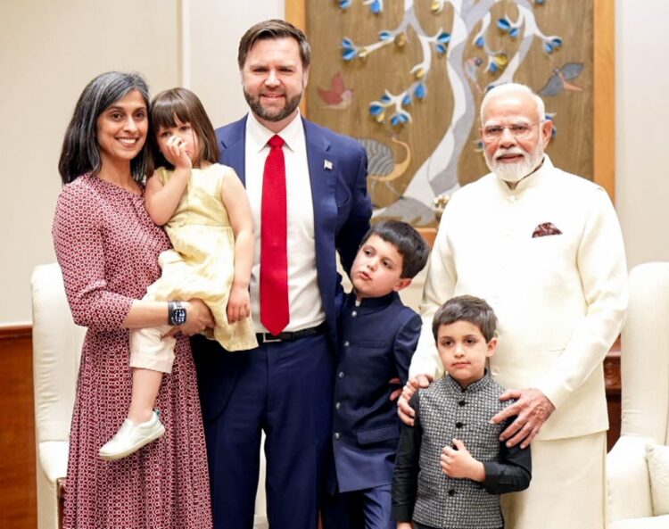 पीएम मोदी ने अमेरिकी उपराष्ट्रपति जे.डी. वेंस से की मुलाकात, द्विपक्षीय व्यापार समझौते पर हुई चर्चा