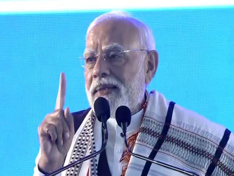 मां भारती के मुकुट पर सजा रत्न है मणिपुर : प्रधानमंत्री मोदी