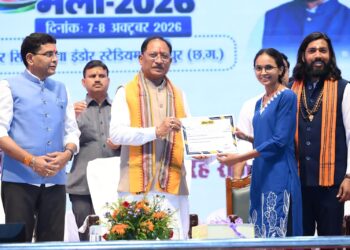 युवाओं को गुणवत्तापूर्ण शिक्षा, कौशल और रोजगार के बेहतर अवसर देना हमारी प्राथमिकता : मुख्यमंत्री विष्णु देव साय