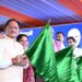 रेल मंत्री और मुख्यमंत्री ने रावघाट- रायपुर एवं रायपुर – कुरूद यात्री रेल सेवाओं को दिखाई हरी झंडी