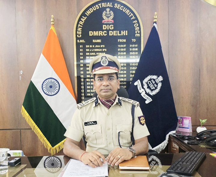 छत्तीसगढ़ के आईपीएस संतोष सिंह को मिली बड़ी जिम्मेदारी, संभाला दिल्ली मेट्रो की सुरक्षा की कमान
