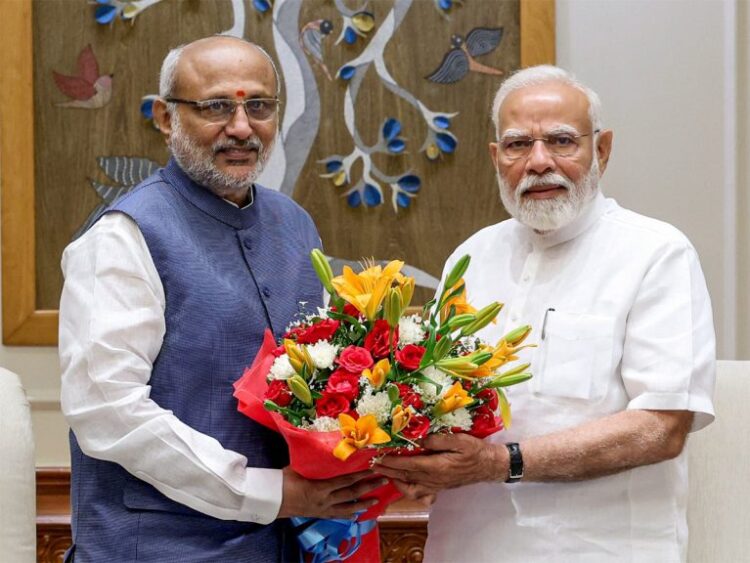 सीपी राधाकृष्णन एनडीए के उपराष्ट्रपति पद के उम्मीदवार घोषित, 9 सितंबर को होगा चुनाव