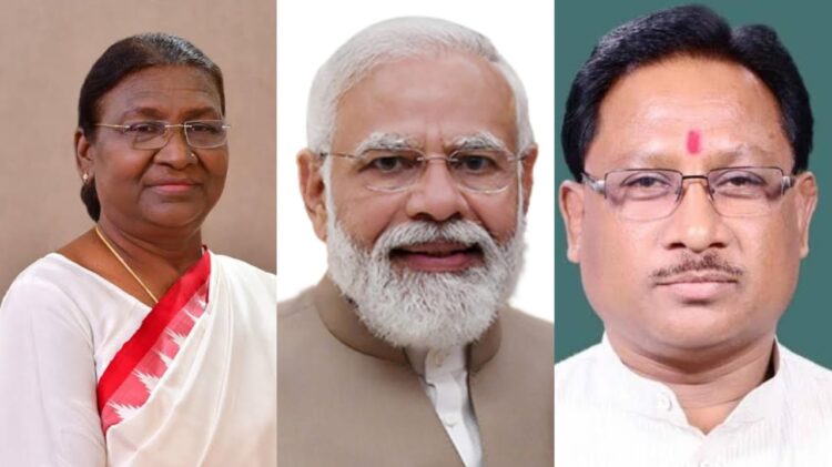 विश्वकप जीतने पर टीम इंडिया को राष्ट्रपति द्रोपदी मुर्मू, पीएम मोदी और छत्तीसगढ़ के मुख्यमंत्री विष्णु देव साय ने दी बधाई