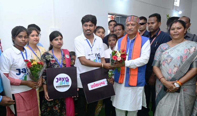 मुख्यमंत्री विष्णुदेव साय ने किया ”संकल्प जशपुर” कार्यक्रम का शुभारंभ
