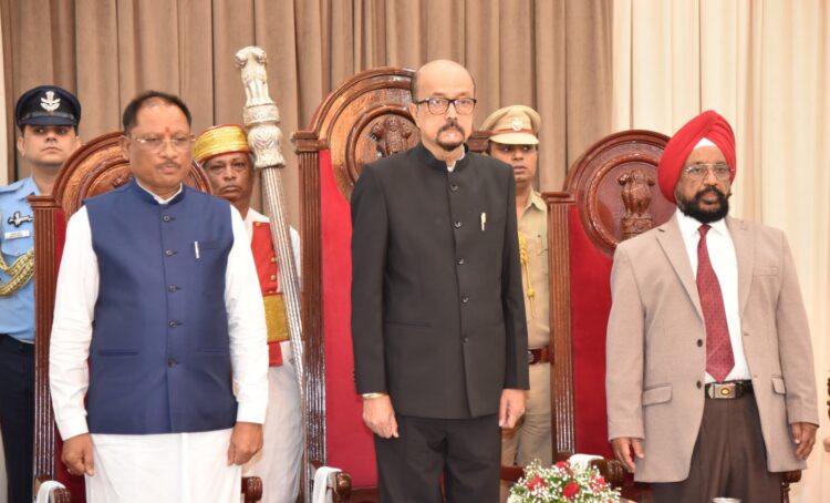 राज्यपाल रमेन डेका ने सेवानिवृत न्यायमूर्ति इंदर सिंह उबोवेजा को दिलाई प्रमुख लोकायुक्त पद की शपथ