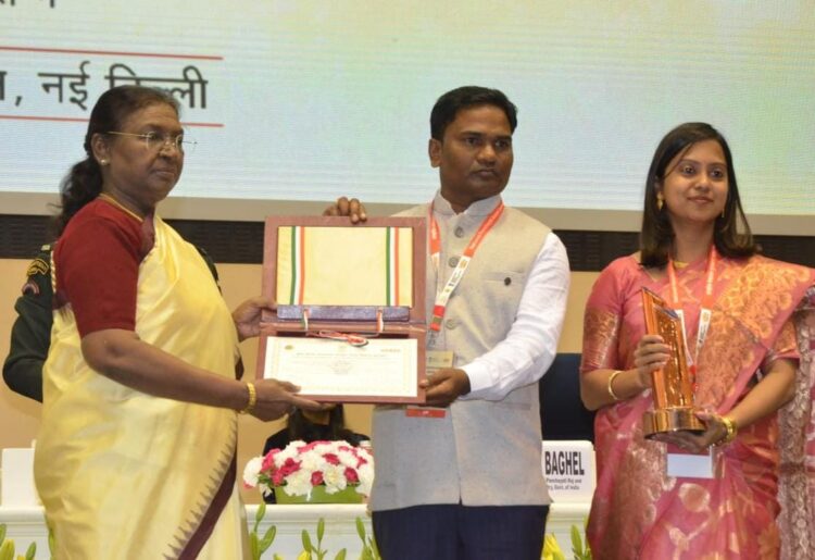 हरदीभाटा ग्राम पंचायत को मिला राष्ट्रीय पंचायत पुरस्कार-2024, राष्ट्रपति ने किया पुरस्कृत
