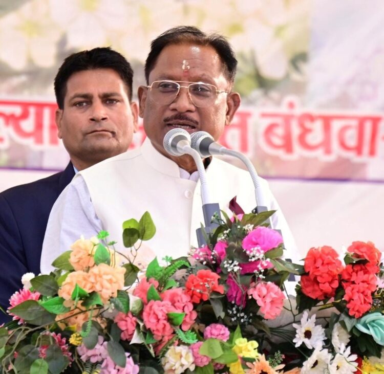बाबा गुरू घासीदास के संदेशों को अपनाकर राज्य सरकार सबका साथ, सबका विकास के मूलमंत्र पर आगे बढ़ रही है : मुख्यमंत्री विष्णुदेव साय
