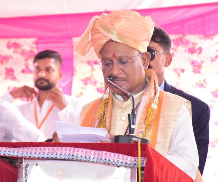 संत शिरोमणि आचार्य श्री विद्यासागर जी महाराज आध्यात्मिक चेतना के पुंज- मुख्यमंत्री विष्णु देव साय