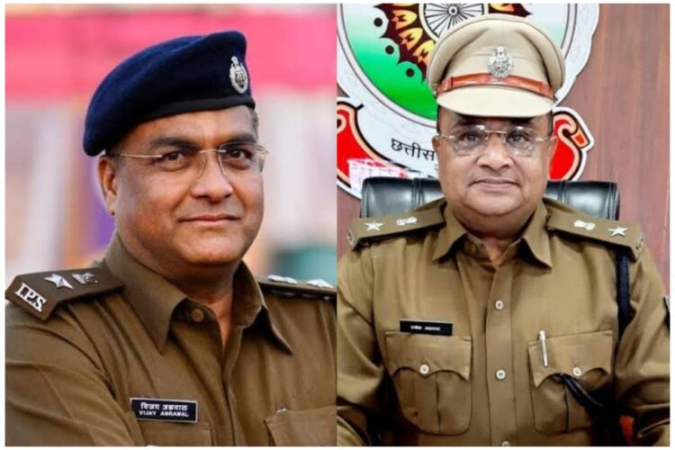 20 IPS अधिकारियों का हुआ तबादला: विजय अग्रवाल होंगे दुर्ग के नए एसपी, राजेश अग्रवाल संभालेंगे सरगुजा