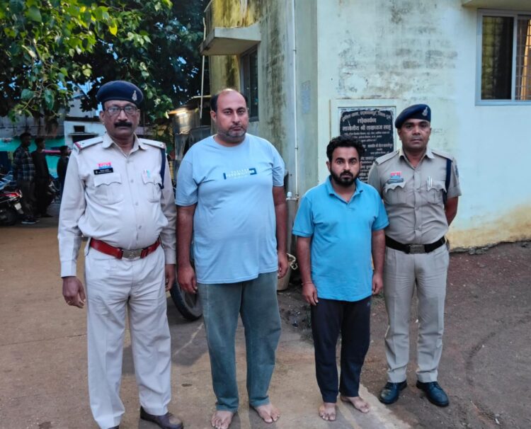 किप्टो करेंसी ट्रेडिंग मे रकम इन्वेस्टमेन्ट के नाम पर 62.78 लाख रुपए ठगी करने वाले दो आरोपी पंजाब से गिरफ्तार