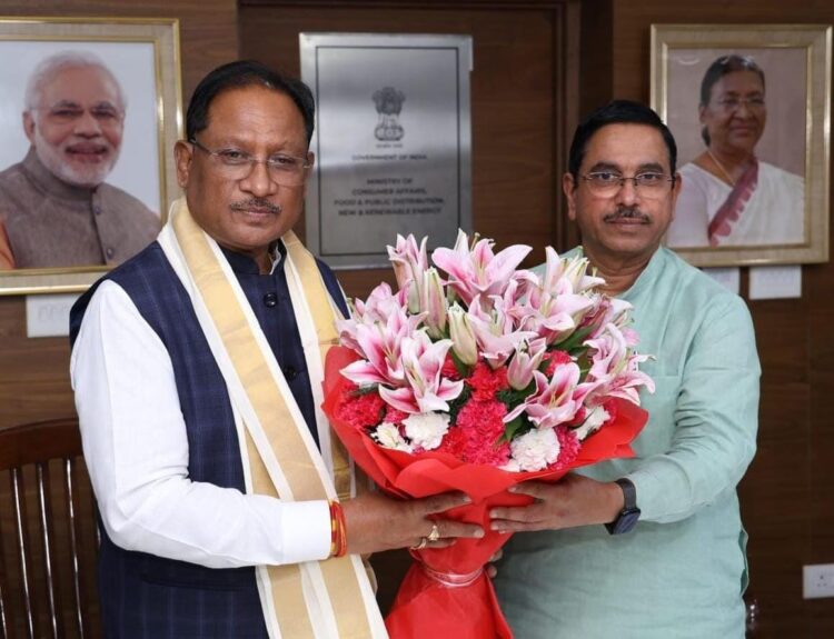मुख्यमंत्री विष्णु देव साय के प्रयत्नों से मिली ऐतिहासिक स्वीकृति, चावल उपार्जन लक्ष्य में 8 लाख मीट्रिक टन की वृद्धि