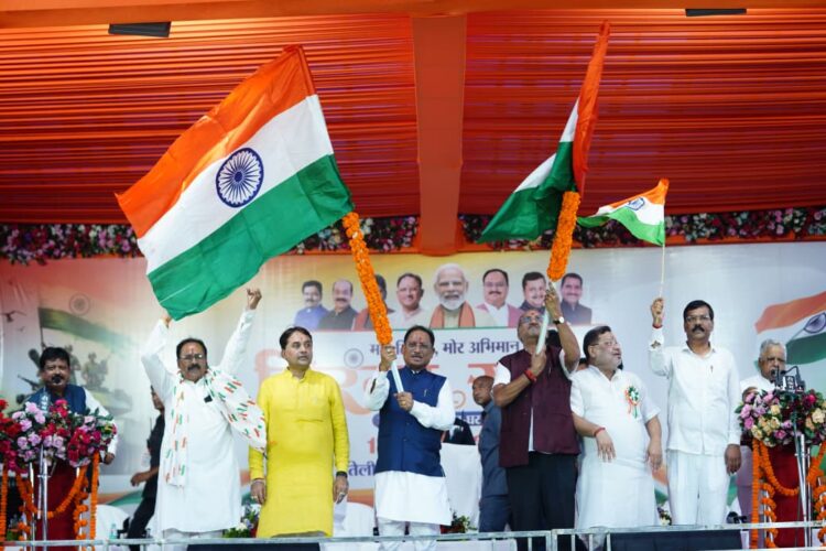 मुख्यमंत्री विष्णु देव साय का आह्वान–हर घर तिरंगा से गूंजे छत्तीसगढ़