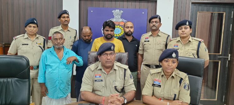 9 माह के बच्चा का अपहरण करने वाले गिरोह के 4 आरोपी पटना से गिरफ्तार