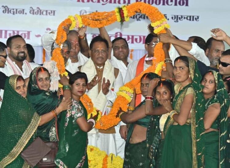 छत्तीसगढ़ के चहुंमुखी विकास के लिए हमारी सरकार प्रतिबद्ध : मुख्यमंत्री विष्णु देव साय