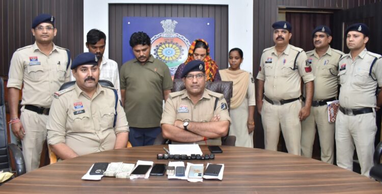 पूजा पाठ कर रकम को सौ गुना बढ़ाकर देने का झांसा एक लाख की ठगी करने वाले 3 आरोपी गिरफ्तार