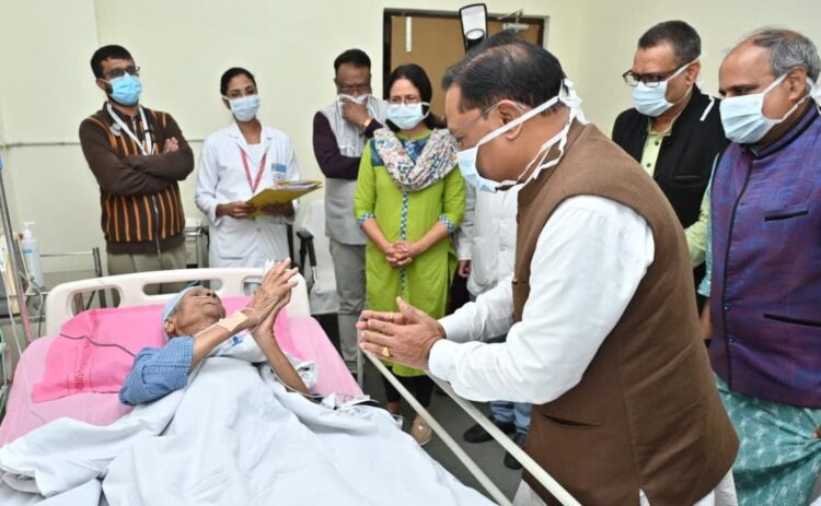 मुख्यमंत्री ने ज्ञानपीठ पुरस्कार से सम्मानित साहित्यकार विनोद शुक्ला के स्वास्थ्य लाभ की कामना की