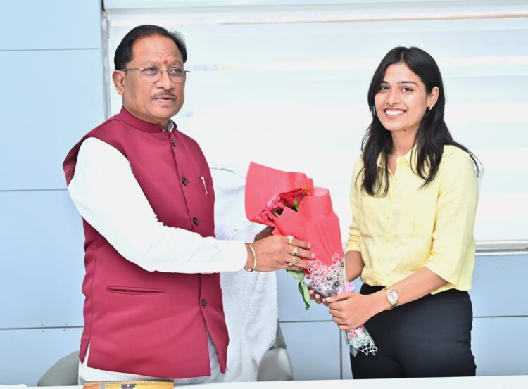 सुप्रिया से प्रेरणा लेकर युवाओं को अपने लक्ष्य की दिशा में आगे बढ़ना चाहिए: मुख्यमंत्री विष्णुदेव साय