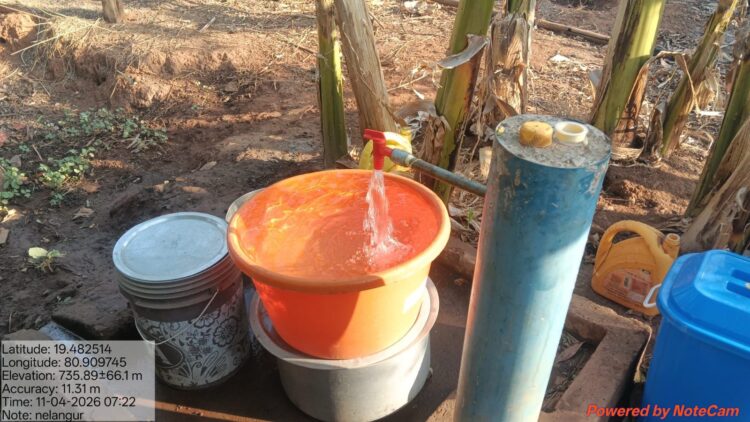 महाराष्ट्र सीमा से लगे नेलांगुर में हर घर पहुंचा नल जल, दूर हुई पेयजल समस्या