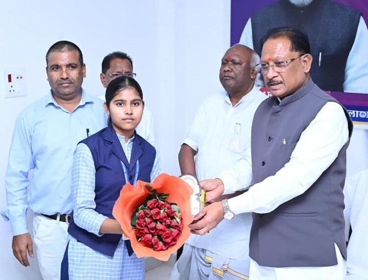 सपना देखना और उसे लक्ष्य में बदलकर निरंतर प्रयास करना ही सफलता की कुंजी- मुख्यमंत्री विष्णुदेव साय