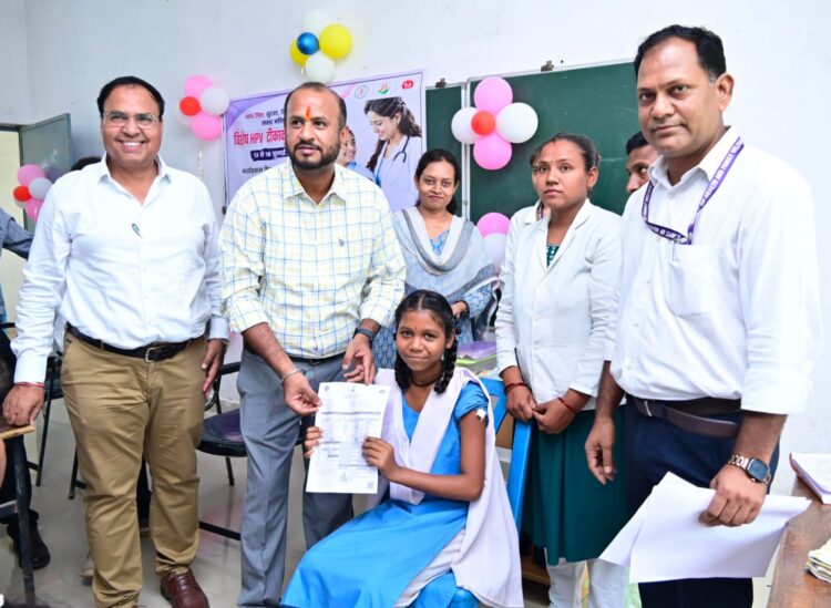 एचपीवी टीकाकरण में गौरेला-पेंड्रा-मरवाही जिला बना प्रदेश में अव्वल, सर्वाइकल कैंसर की रोकथाम की दिशा में बड़ी उपलब्धि