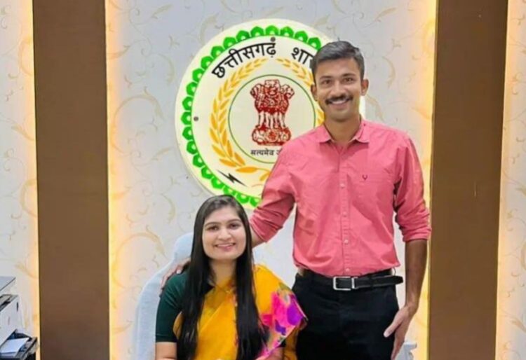 नम्रता जैन ने सीईओ जिला पंचायत का पदभार ग्रहण किया, पति IPS निखिल रखेचा ASP के रूप में दे रहे हैं जिले में सेवाएं
