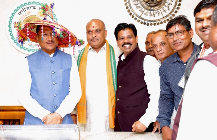 पोला महोत्सव के 65वें आयोजन में शामिल होने मुख्यमंत्री विष्णु देव साय को मिला आमंत्रण