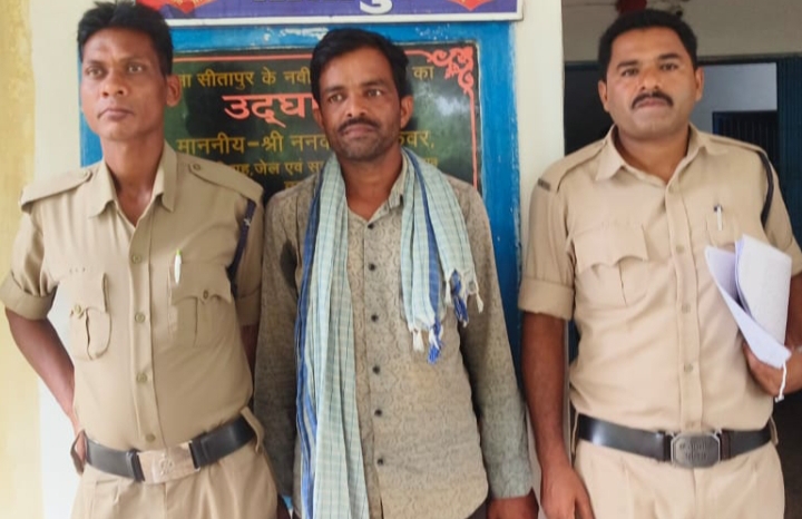 सोसायटी से 40 बोरा चावल चोरी करने वाला आरोपी गिरफ्तार, 29 बोरा चावल एवं छोटा हाथी वाहन बरामद