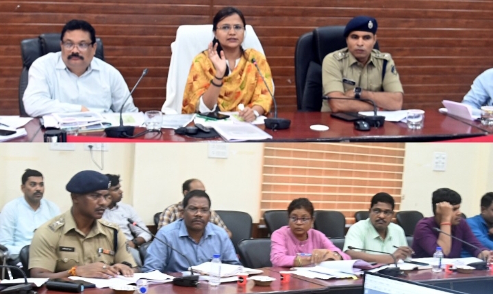 कलेक्टर ऋचा प्रकाश चौधरी ने की सड़क सुरक्षा की समीक्षा, दुर्घटना रोकने आवश्यक पहल करने अधिकारियों को दिये निर्देश
