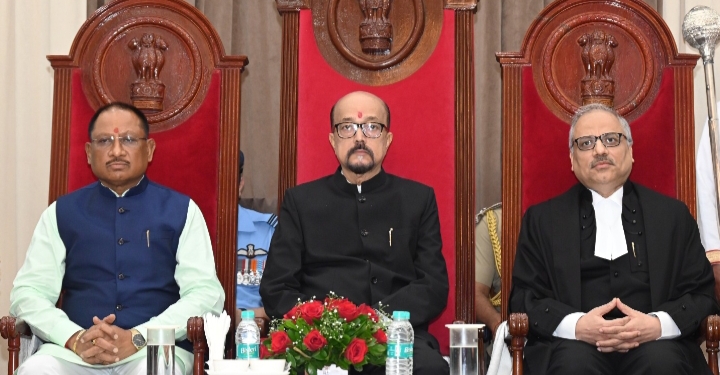 रमेन डेका ने छत्तीसगढ़ के 10वें राज्यपाल पद की ली शपथ, मुख्यमंत्री विष्णुदेव साय ने दी बधाई