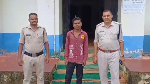 डरा धमकाकर नाबालिग लड़की से जबरन दुष्कर्म करने वाला आरोपी गिरफ्तार