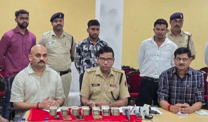 ASP कीर्तन राठौर ने लूट के मामले का किया खुलासा: प्रार्थी व उसका दोस्त ही निकले आरोपी, प्रकरण में 18 लाख 54 हजार रूपये बरामद