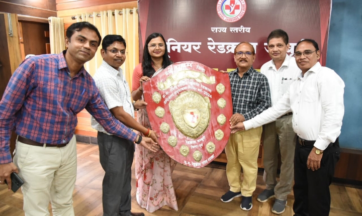 कलेक्टर ऋचा प्रकाश चौधरी ने राज्य स्तरीय जूनियर रेडक्रॉस जम्बुरी के सफल आयोजन के लिए विभागों का माना आभार