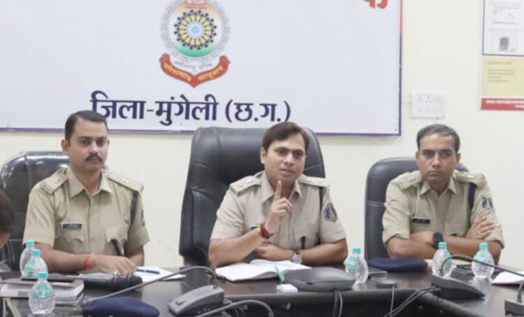 SP भोजराम पटेल ने ली क्राइम मीटिंग, जेल से बाहर आए अपराधियों पर नजर रखने के दिए निर्देश