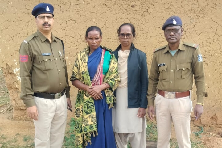 गमछे से पति का गला घोंटकर हत्या करने के बाद जंगल में छिपकर रहने वाली आरोपी पत्नि गिरफ्तार