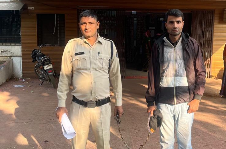 उधर पैसा देना के बहाने महिला के घर के घुसकर जबरदस्ती दुष्कर्म करने वाला आरोपी गिरफ्तार