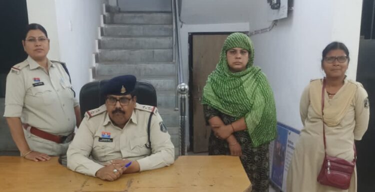 बैंक से लोन दिलाने के नाम पर 19 लोगों से 597450 रुपए की ठगी करने वाली आरोपिया महिला गिरफ्तार