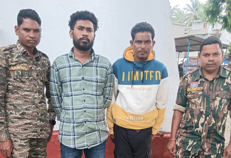 अनियमितता कर डीएमएफ खाते से 18.42 लाख रुपए का गबन करने वाले आरोपी सरपंच एवं सचिव गिरफ्तार
