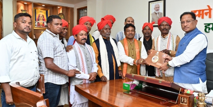 मुख्यमंत्री विष्णुदेव साय को बस्तर दशहरा कार्यक्रम में शामिल होने का मिला न्यौता