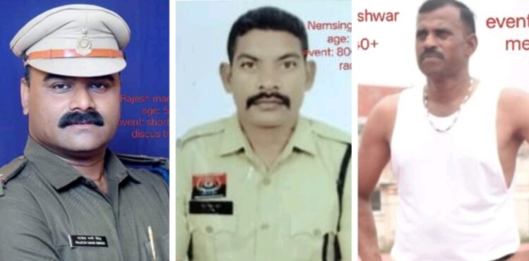 दुर्ग पुलिस के जवानों का चयन 23वी एशियन मास्टर एथलेटिक्स चैंपियनशिप 2025 में हुआ