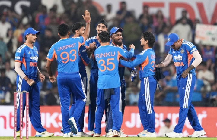 भारत ने 48 रन से जीता पहला टी20: अभिषेक ने खेली दमदार पारी, वरुण-शिवम ने झटके 2-2 विकेट