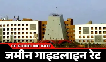 बिलासपुर, कोरिया एवं सारंगढ़-बिलाईगढ़ में संशोधित गाइडलाइन दरें आज से लागू
