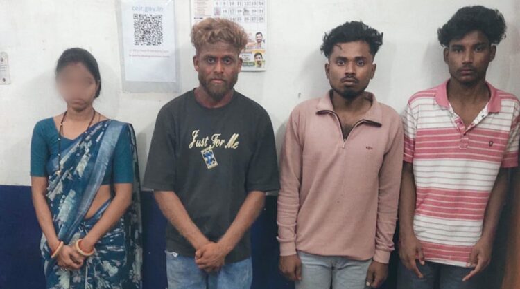 पत्नी ने अपने आशिक के साथ मिलकर पति की कराई हत्या, महिला सहित 4 आरोपी गिरफ्तार