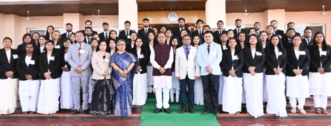 प्रशिक्षु न्यायाधीश लोकतंत्र के तीसरे स्तंभ के रूप में निभाएंगे महत्वपूर्ण भूमिका : मुख्यमंत्री विष्णुदेव साय