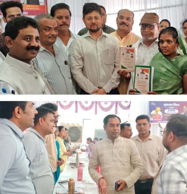 भिलाई चरोदा निगम क्षेत्र में सुशासन तिहार का हुआ आयोजन, कलेक्टर अभिजीत सिंह ने किया निरीक्षण