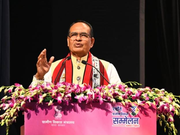 केंद्रीय ग्रामीण विकास मंत्री ने राष्ट्रीय सम्मेलन में की छत्तीसगढ़ के मटेरियल बैंक मॉडल की सराहना