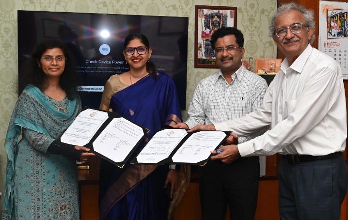 धान की खेती के क्षेत्रफल के सटीक आकलन एवं सत्यापन के लिए खाद्य संचालनालय और CGCOST के बीच एमओयू