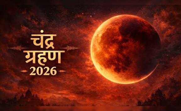 वर्ष 2026 का पहला चंद्र ग्रहण आज: सूतक काल प्रारंभ, जानिए कहा-कहा दिखाई देगा?