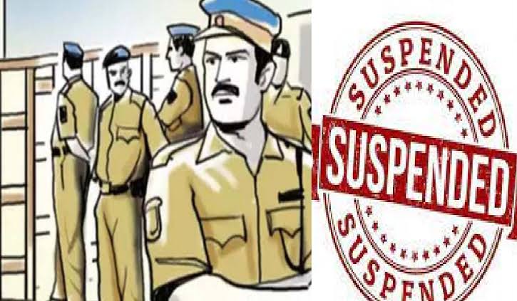 पांच पुलिसकर्मियों को एसएसपी ने किया निलंबित, कर्तव्य के प्रति घोर लापरवाही की मिली सजा