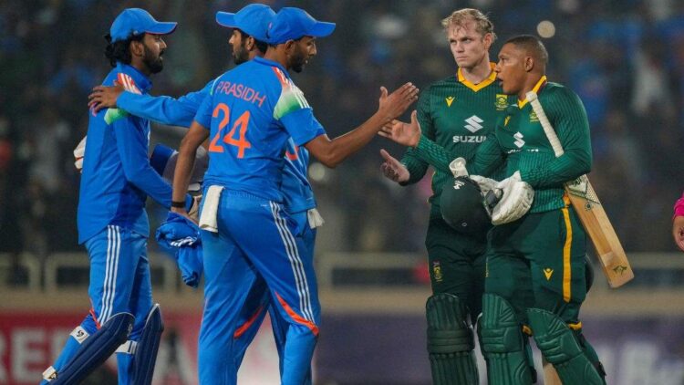 दक्षिण अफ्रीका का वनडे में तीसरा सबसे बड़ा रन चेज, भारत को 4 विकेट से हराया